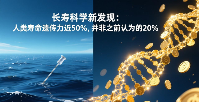 _命由天定，还是事在人为？《Science》：人类固有寿命，受遗传力影响高达50%_命由天定，还是事在人为？《Science》：人类固有寿命，受遗传力影响高达50%