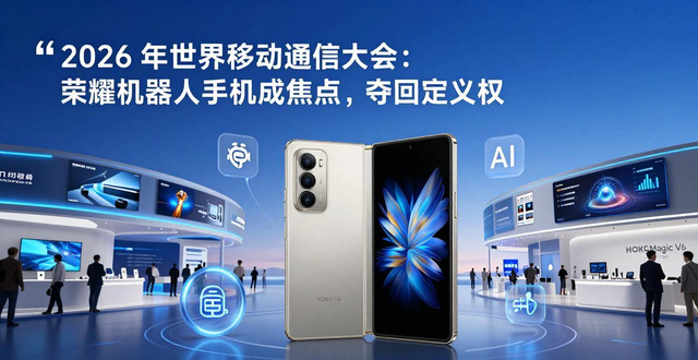 荣耀MWC火力全开:机器人手机颠覆形态,联手阿莱ARRI重写移动影像规则_荣耀MWC火力全开:机器人手机颠覆形态,联手阿莱ARRI重写移动影像规则_