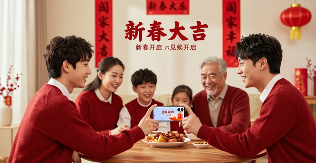 碰一碰发红包、一句话修图!这份鸿蒙6玩转春节指南我给满分!_碰一碰发红包、一句话修图!这份鸿蒙6玩转春节指南我给满分!_