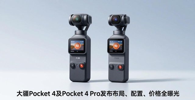 大疆Pocket 4曝4月16日发布:8K视频+1英寸大底 3499起__大疆Pocket 4曝4月16日发布:8K视频+1英寸大底 3499起