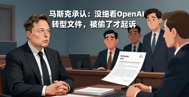 马斯克法庭作证:未阅读OpenAI转型营利性公司的“细则”_马斯克法庭作证:未阅读OpenAI转型营利性公司的“细则”_