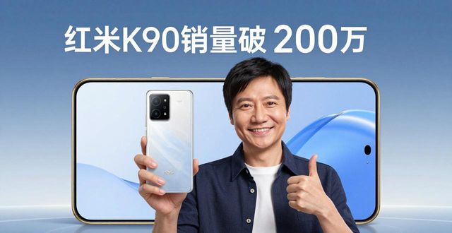 _同档最强!REDMI K90单品激活破200万_同档最强!REDMI K90单品激活破200万