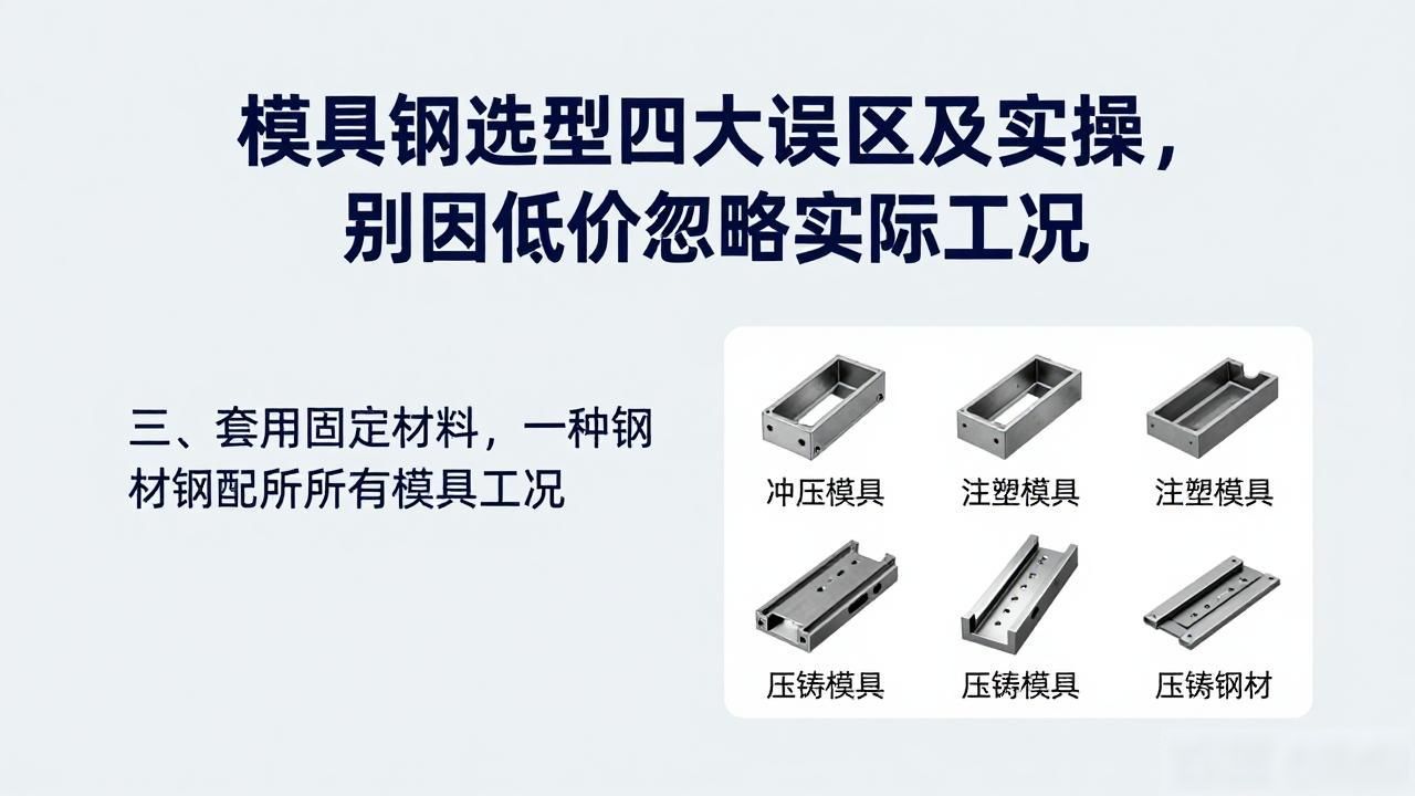 模具钢选型误区_模具钢_科学选型思路