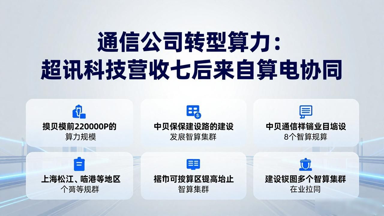 算电协同成新战场 多家通信工程商切换赛道__算电协同成新战场 多家通信工程商切换赛道