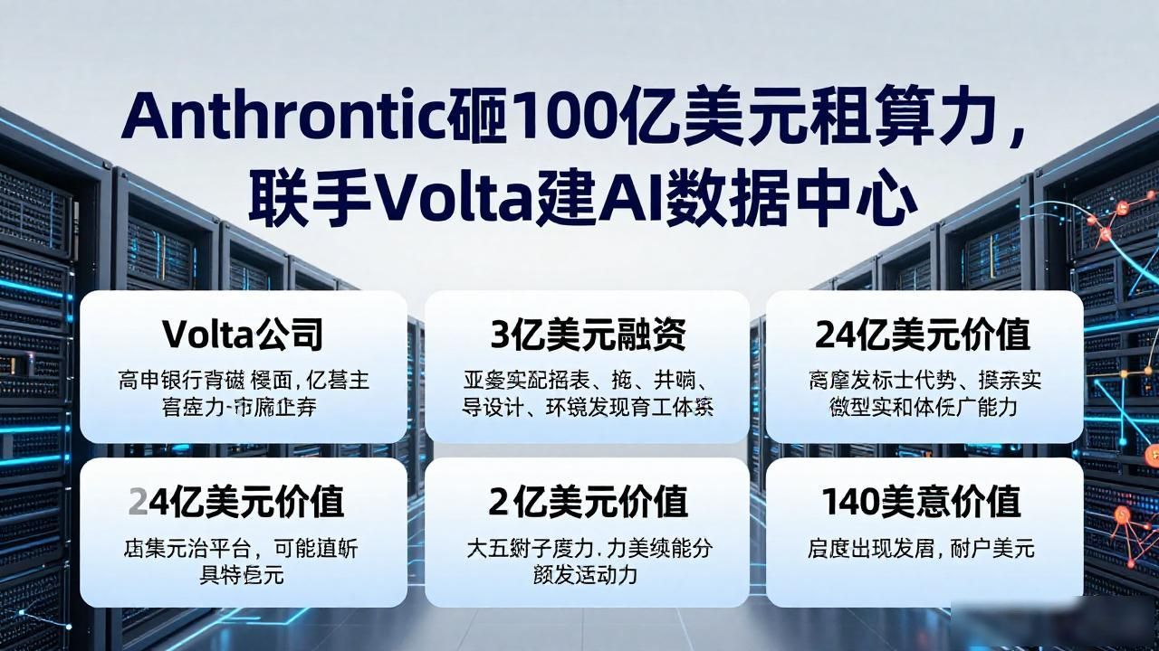 _传Anthropic签署100亿美元算力大单 持续扩充AI基础设施_传Anthropic签署100亿美元算力大单 持续扩充AI基础设施