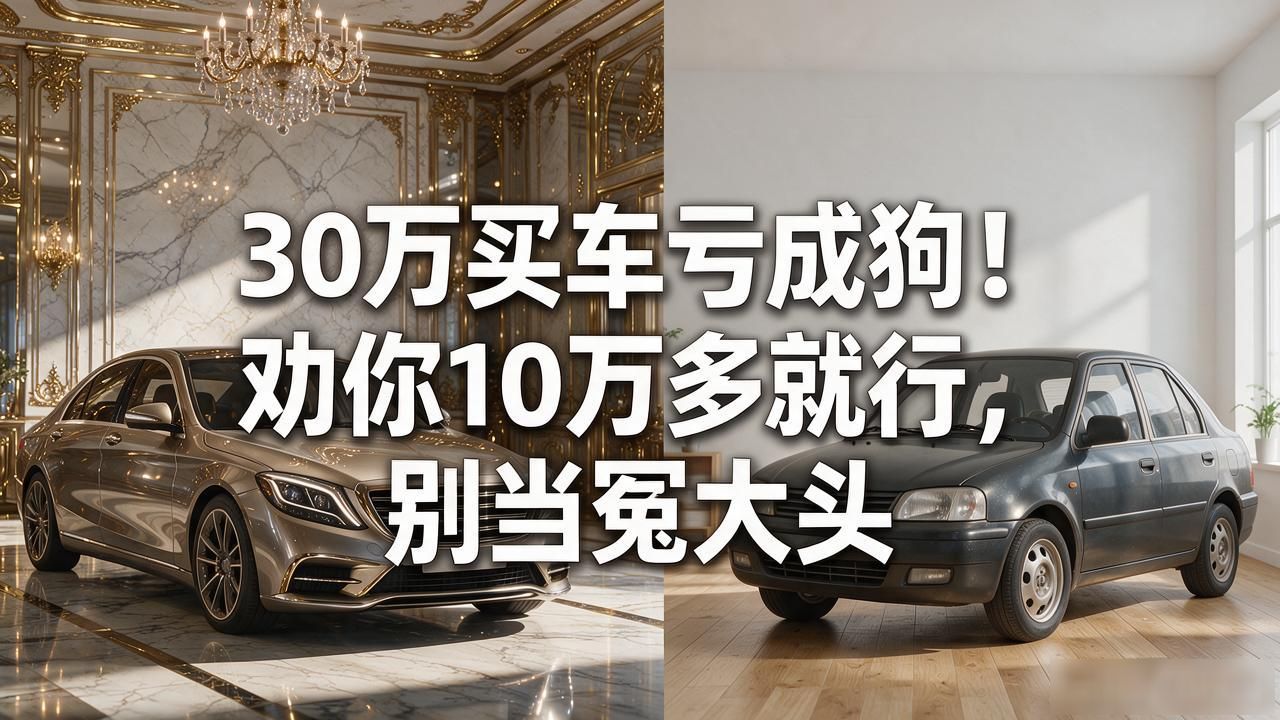 现在买车20万左右买什么车好_30万元买来的教训!奉劝大家:现在买车,10多万的就可以!_