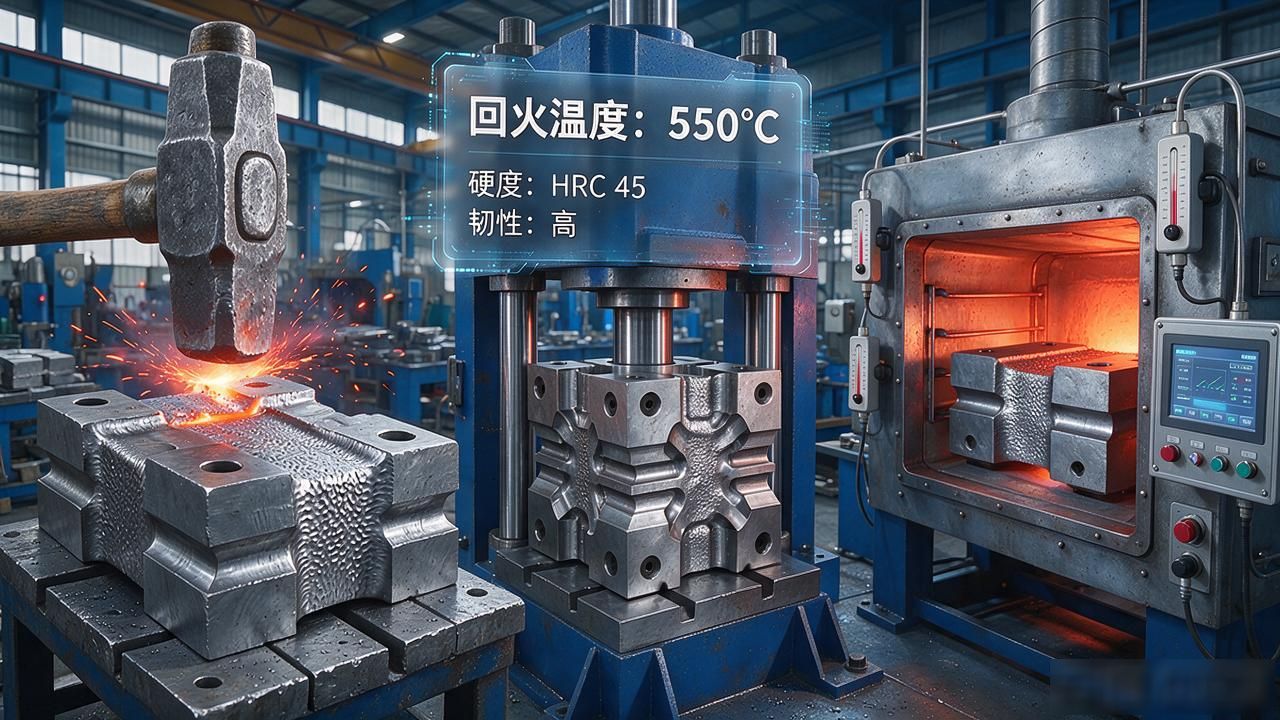 大型锤锻模具用钢_模具钢_5CrNiMo模具钢